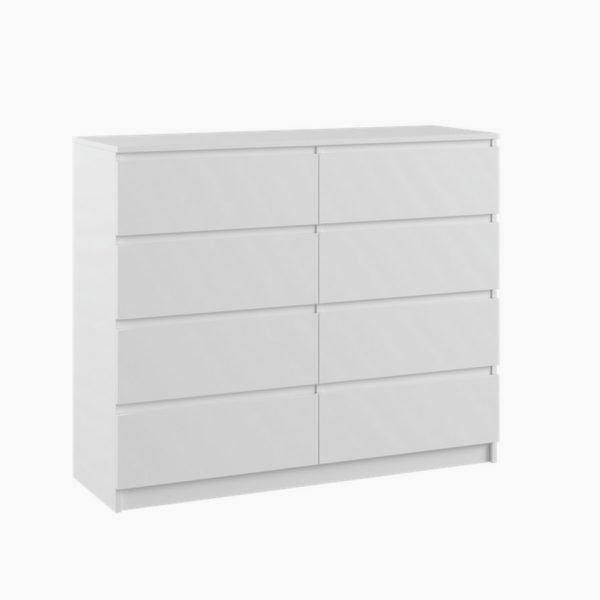 Купить Комод 1200.8 "Мадера" (белый) в Бердске