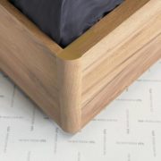 Купить Кровать двуспальная с подъем. мех. "Адам" (дуб крафт золотой/белый) в Бердске - 8