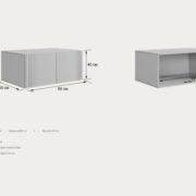 Купить Антресоль двухдверная "Катрин" 116.01 в Бердске - 3